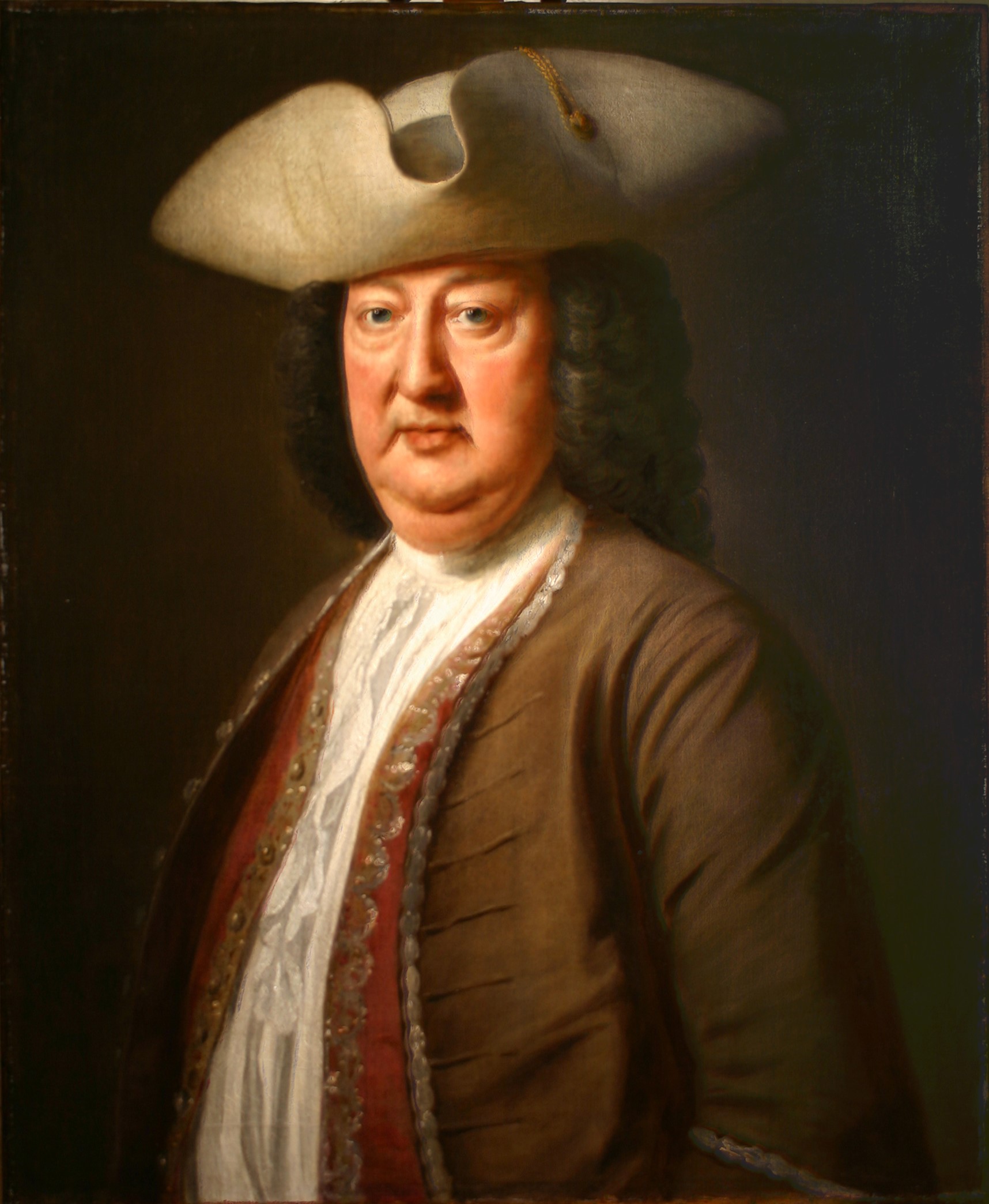 Beau Nash. William Hoare. 1674-1761. Oil on  canvas